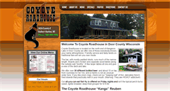 Desktop Screenshot of coyote-roadhouse.com
